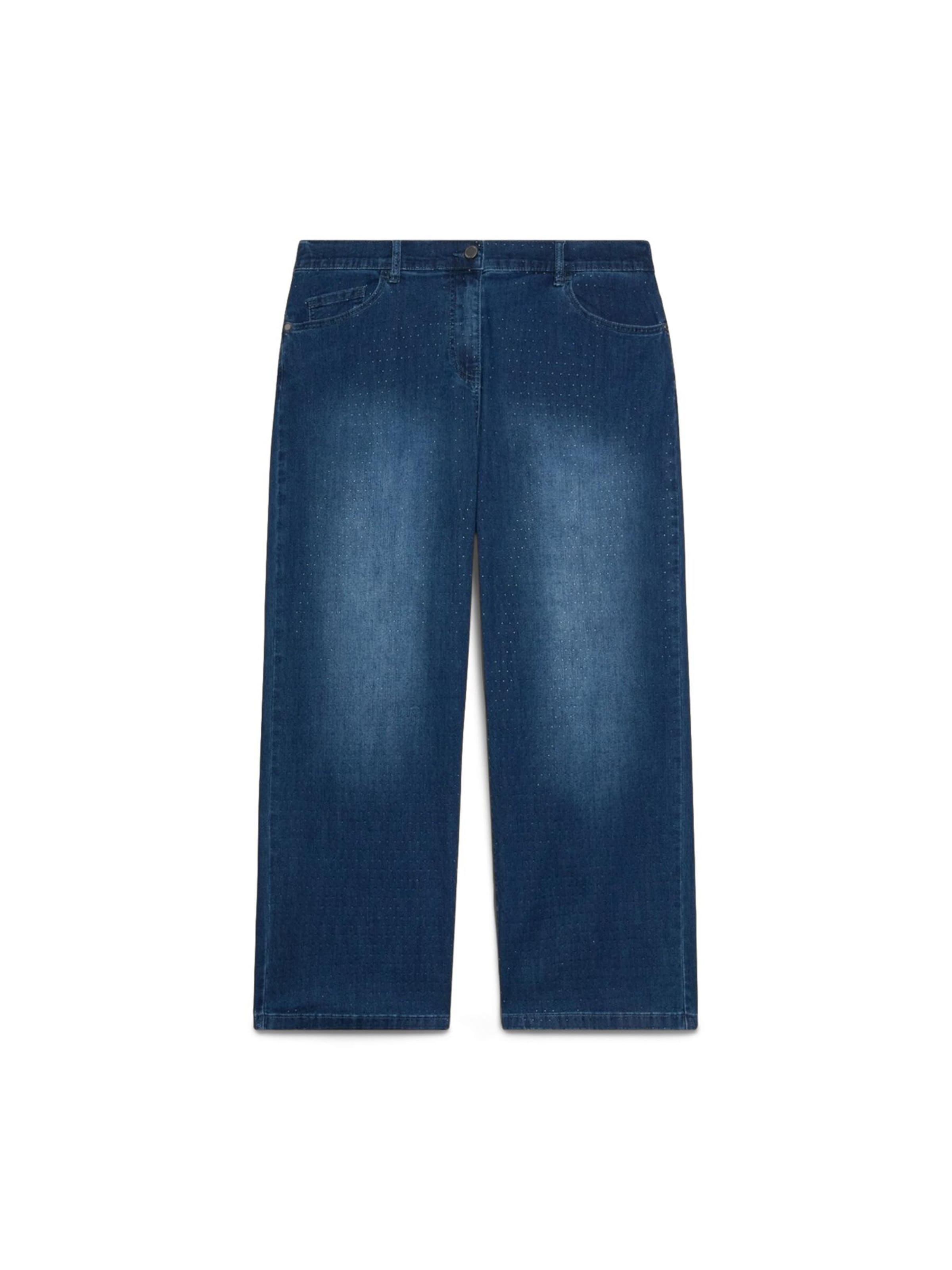 Fiorella Rubino - Tapered Vaquero en azul: frente