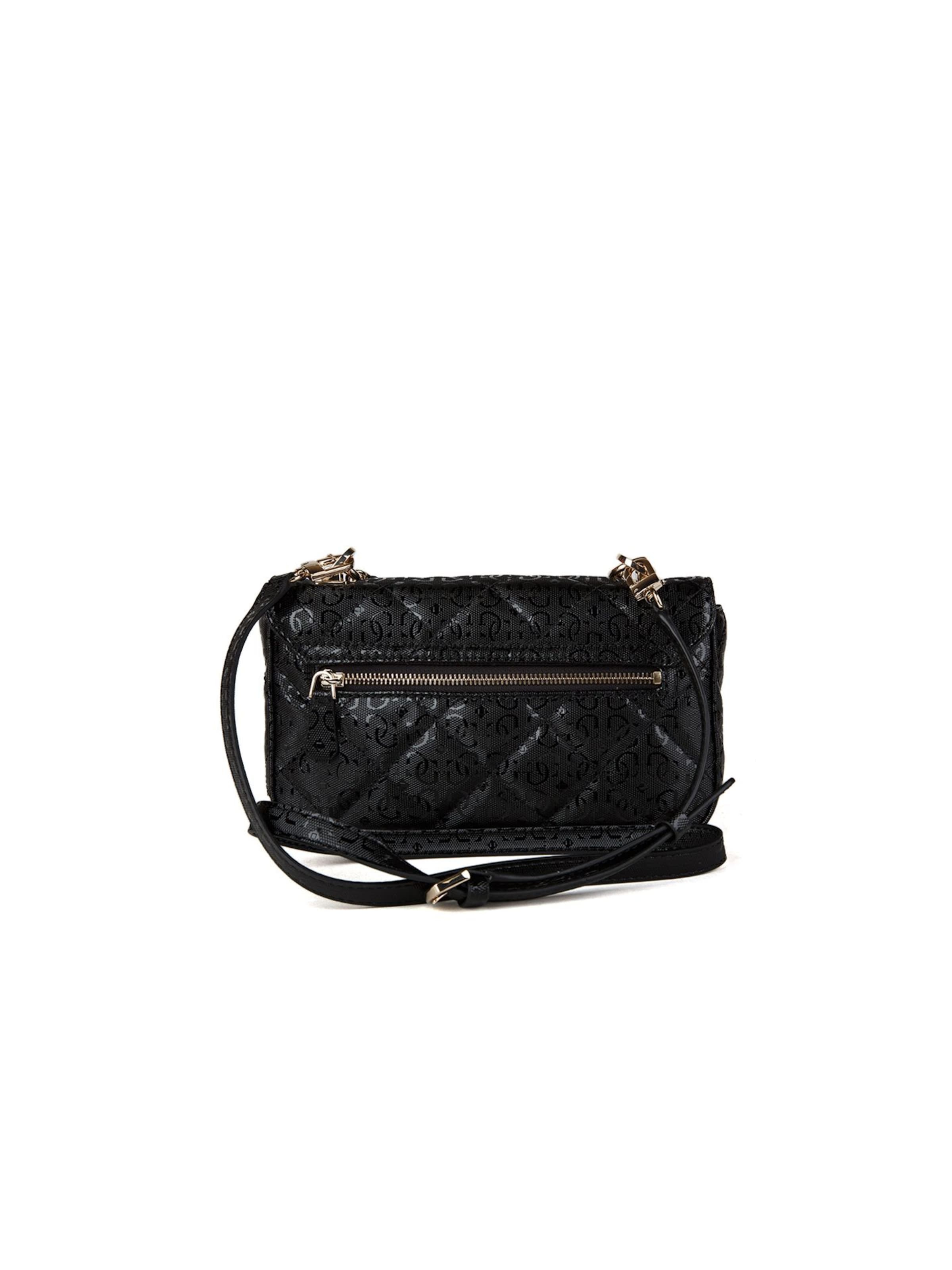 GUESS Umhängetasche 'Libby' in Schwarz