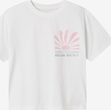 NAME IT Tričko 'NKFJely' – bílá: přední strana