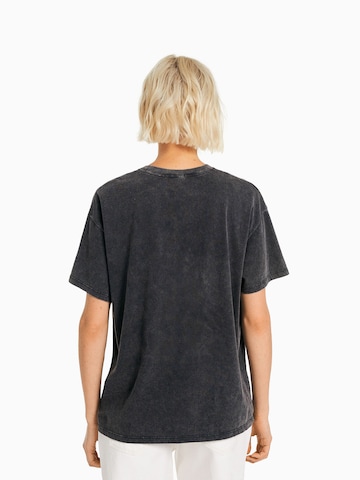 T-shirt Bershka en noir