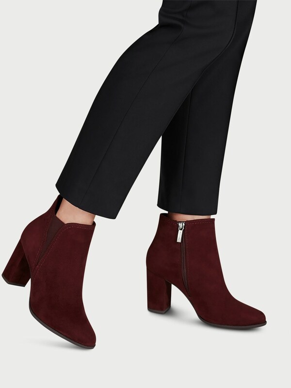 kirschrote stiefeletten absatz kirschrote stiefeletten absatz