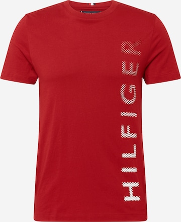 TOMMY HILFIGER T-Shirt in Rot: predná strana