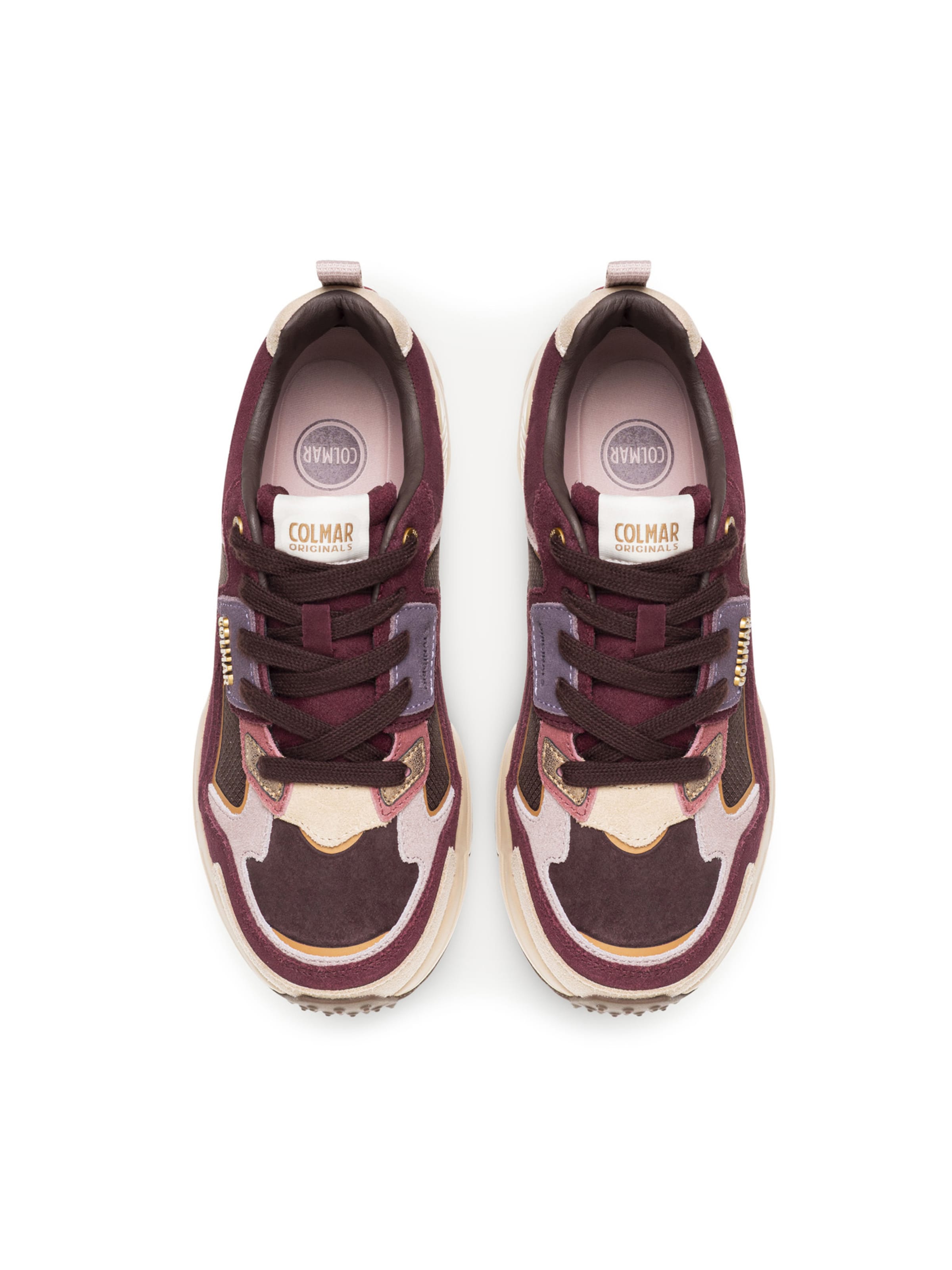 Sneaker bassa 'Garner Fate' di Colmar in rosso: superiore