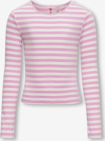 KIDS ONLY Shirt in Roze: voorkant