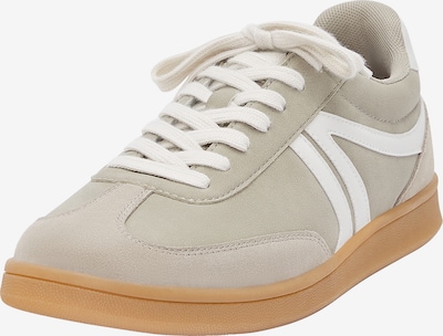Pull&Bear Sneakers low i grå / hvit, Produktvisning