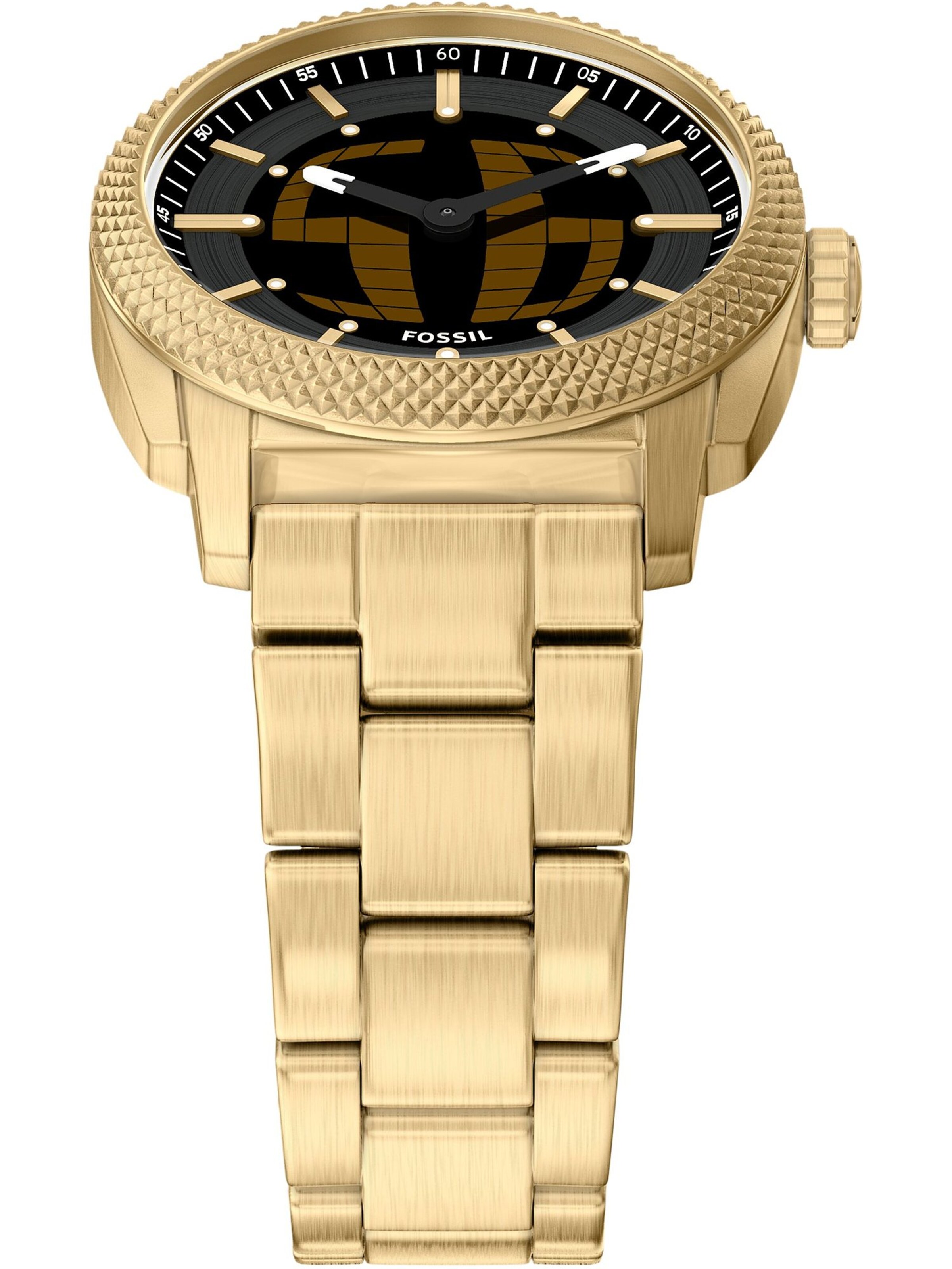 FOSSIL Analoguhr in Gold