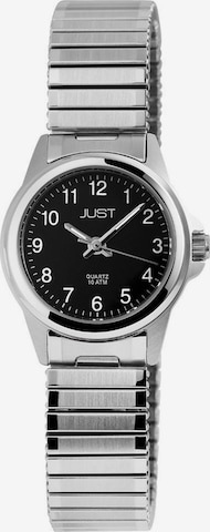 JUST Analog Watch 'Rowena, 10 ATM' in Silver: front