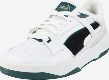 PUMA - Sapatilhas baixas 'Slipstream' em branco: frente