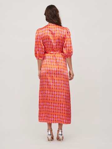 VILA Dress 'Camila' in Orange