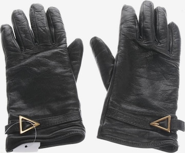 Bottega Veneta Handschuhe M in Schwarz: Vorderseite