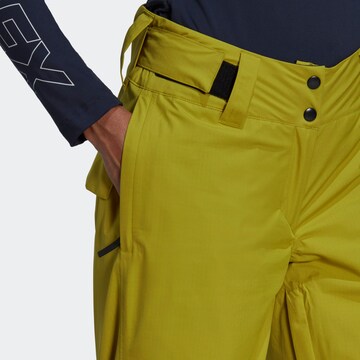 regular Pantaloni per outdoor 'Resort' di ADIDAS TERREX in verde