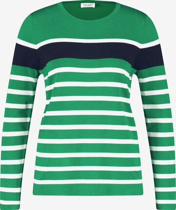 GERRY WEBER Sweater in Green: front