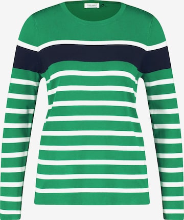 GERRY WEBER Sweater in Green: front