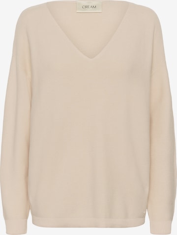 Cream Sweater 'Sillar' in Pink: front