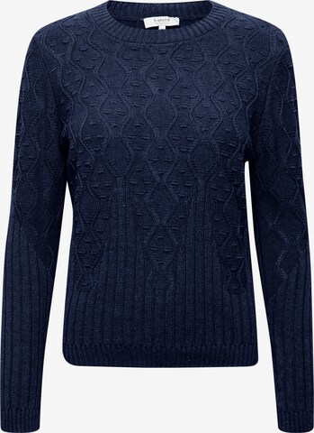 b.young Sweater 'Olgi' in Blue: front