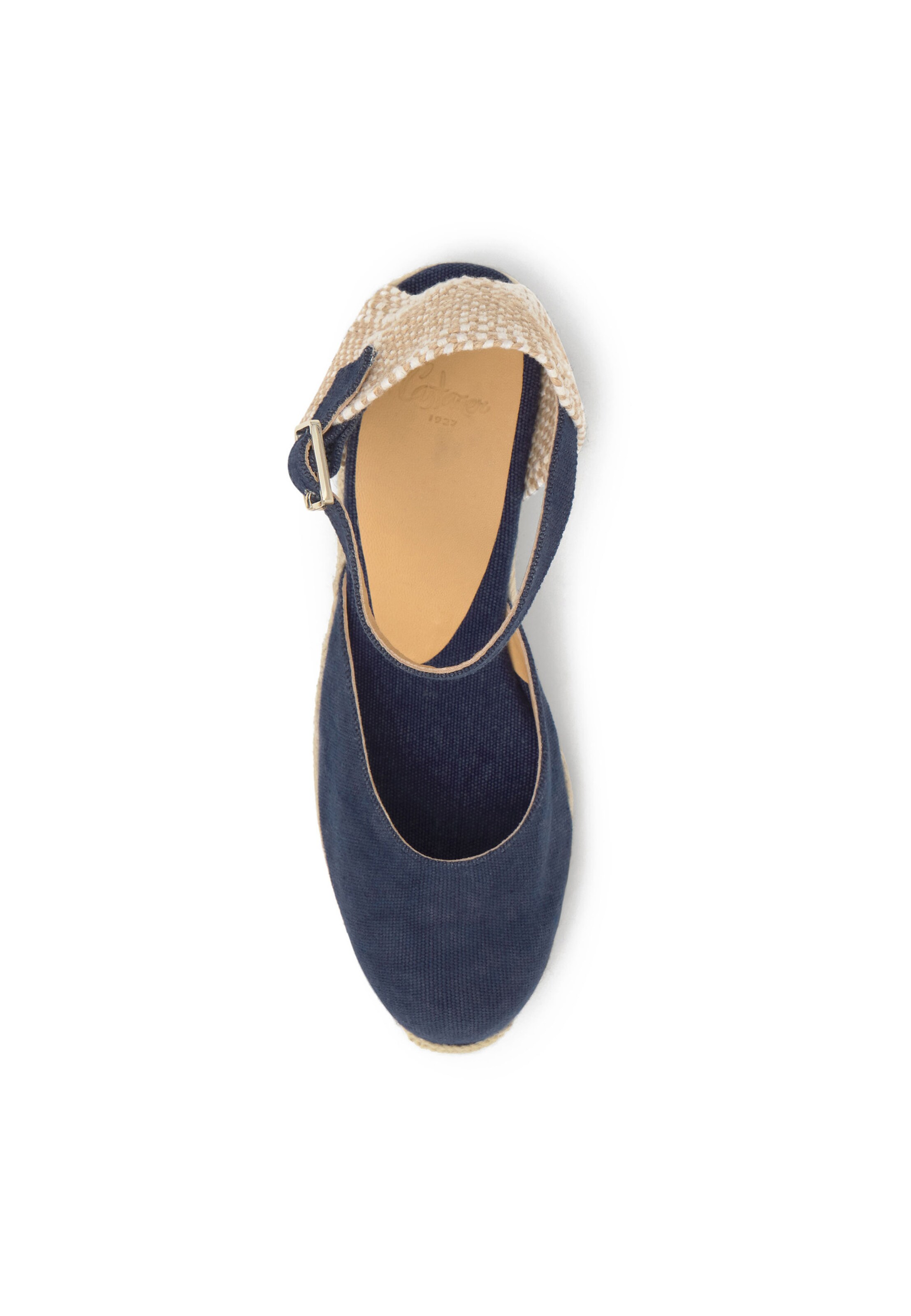 Espadrillas ' CAROL ' di Castañer in blu: superiore
