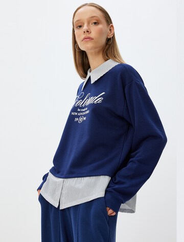 Koton Sweatshirt in Blau