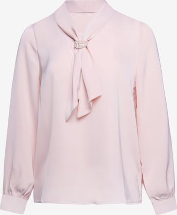 Chemisier usha BLACK LABEL en rose : devant