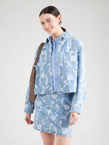 Veste mi-saison 'VIIanais' VILA en bleu : devant