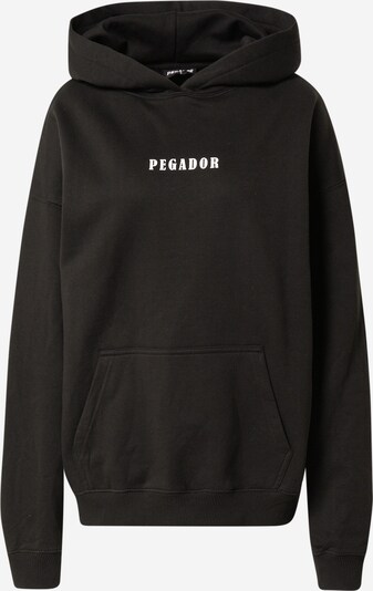 Pegador Sweater majica 'ROCKWOOD' u crna / bijela, Pregled proizvoda