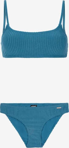 PROTEST Bustier Bikini 'PRTCINE' in Blau: Vorderseite