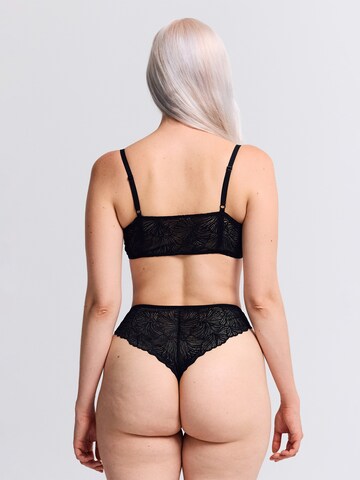 Erlich Textil Bustier BH in Zwart