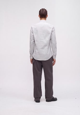 Calvin Klein Slim Fit Риза 'ESNTL' в сиво