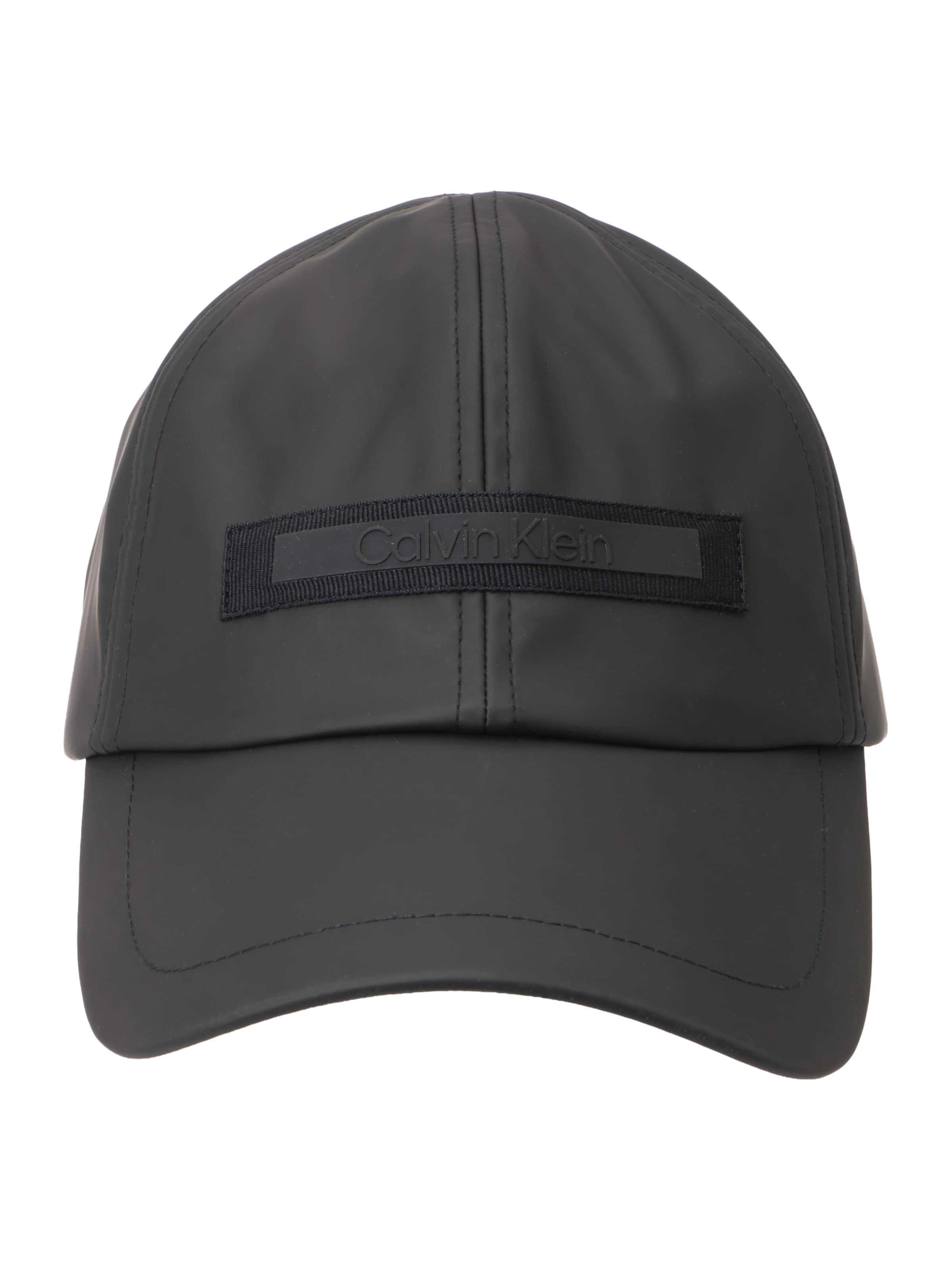 Casquette Calvin Klein en noir : devant
