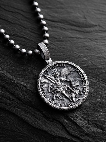 REYTEL Anhänger 'ST. ARCHANGEL MICHAEL. PRAYER' in Silber