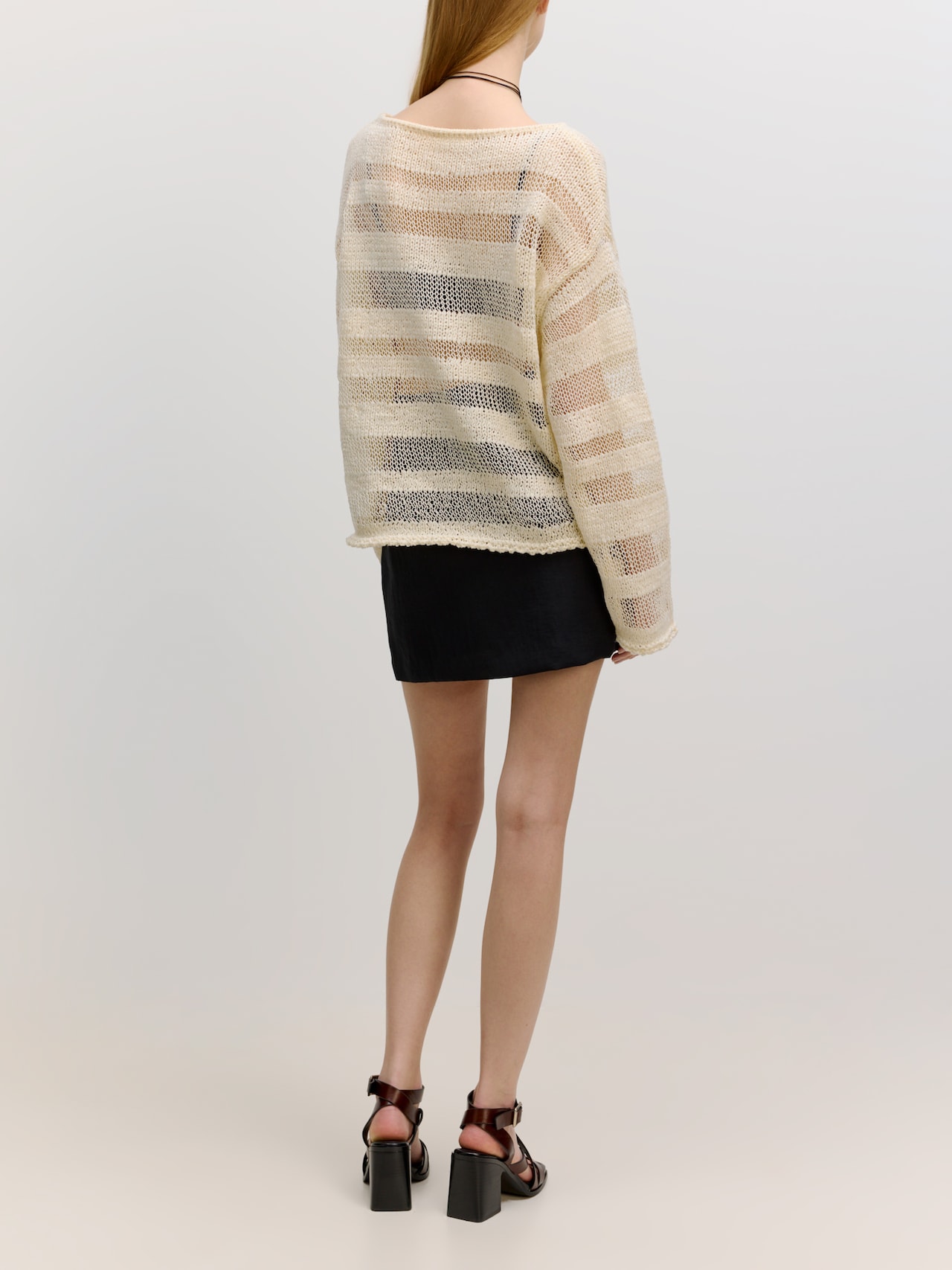 EDITED Produkte Pullover 'Frantje' weiß