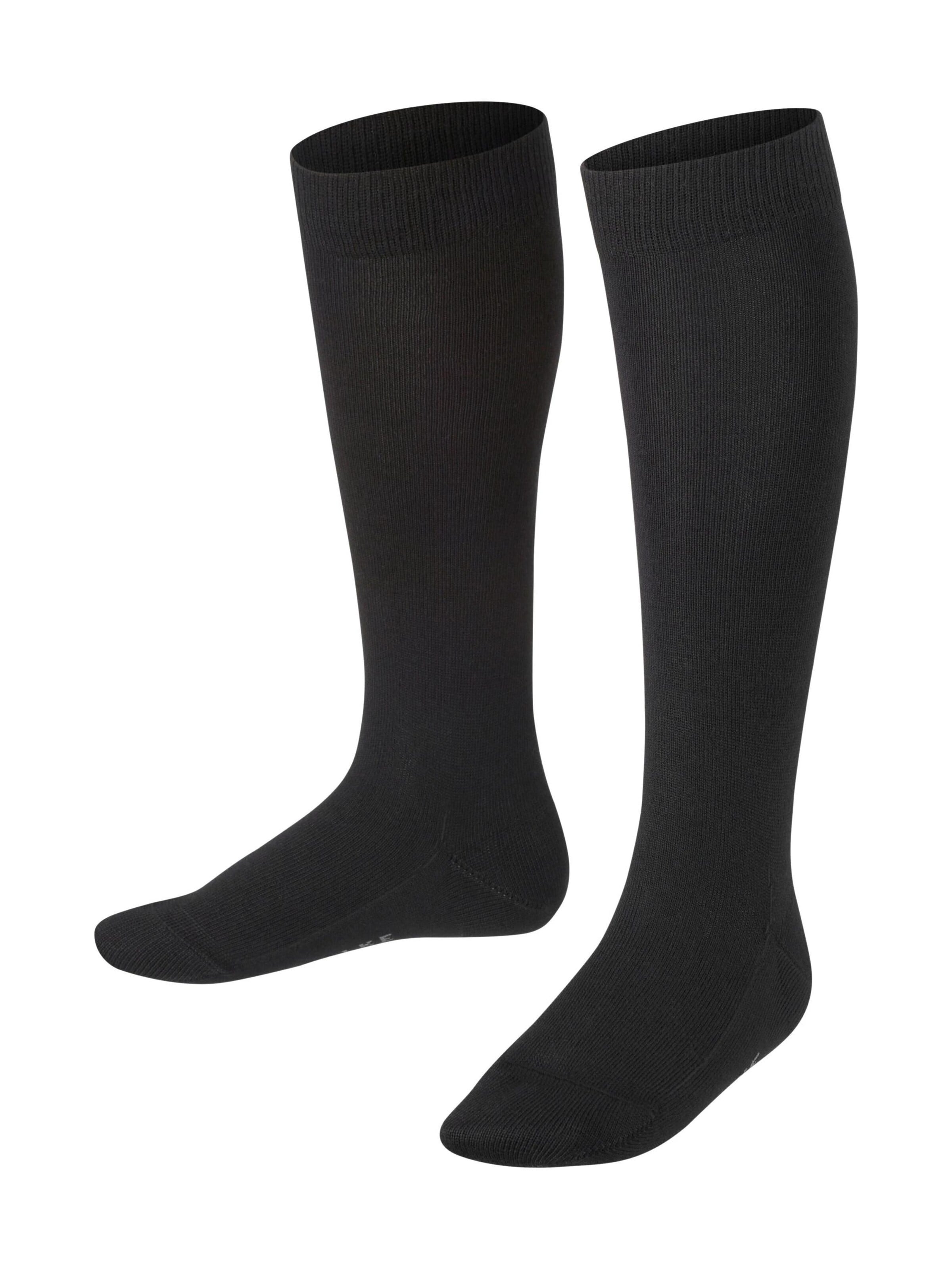 FALKE Socks 'Family' in Black: front