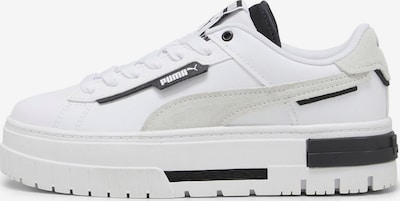 PUMA Sneaker low 'Mayze' i lysegrå / sort / hvid, Produktvisning