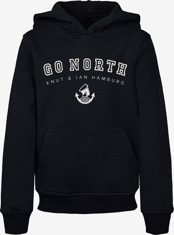 F4NT4STIC Sweatshirt in Black: front