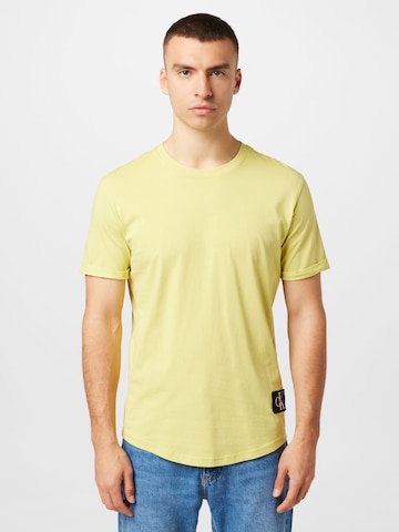 Calvin Klein Jeans Футболка в Желтый: спереди