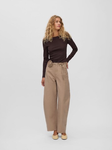 VERO MODA - Barrel Vaquero 'VMKaitlin' en beige