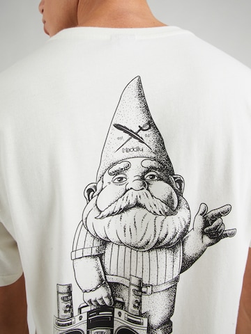 Maglietta 'Garden Gnome' di Iriedaily in bianco