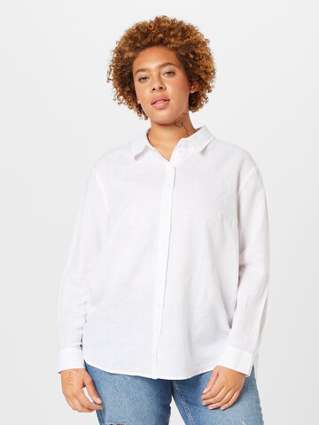 Camicia da donna di ESPRIT in bianco: frontale