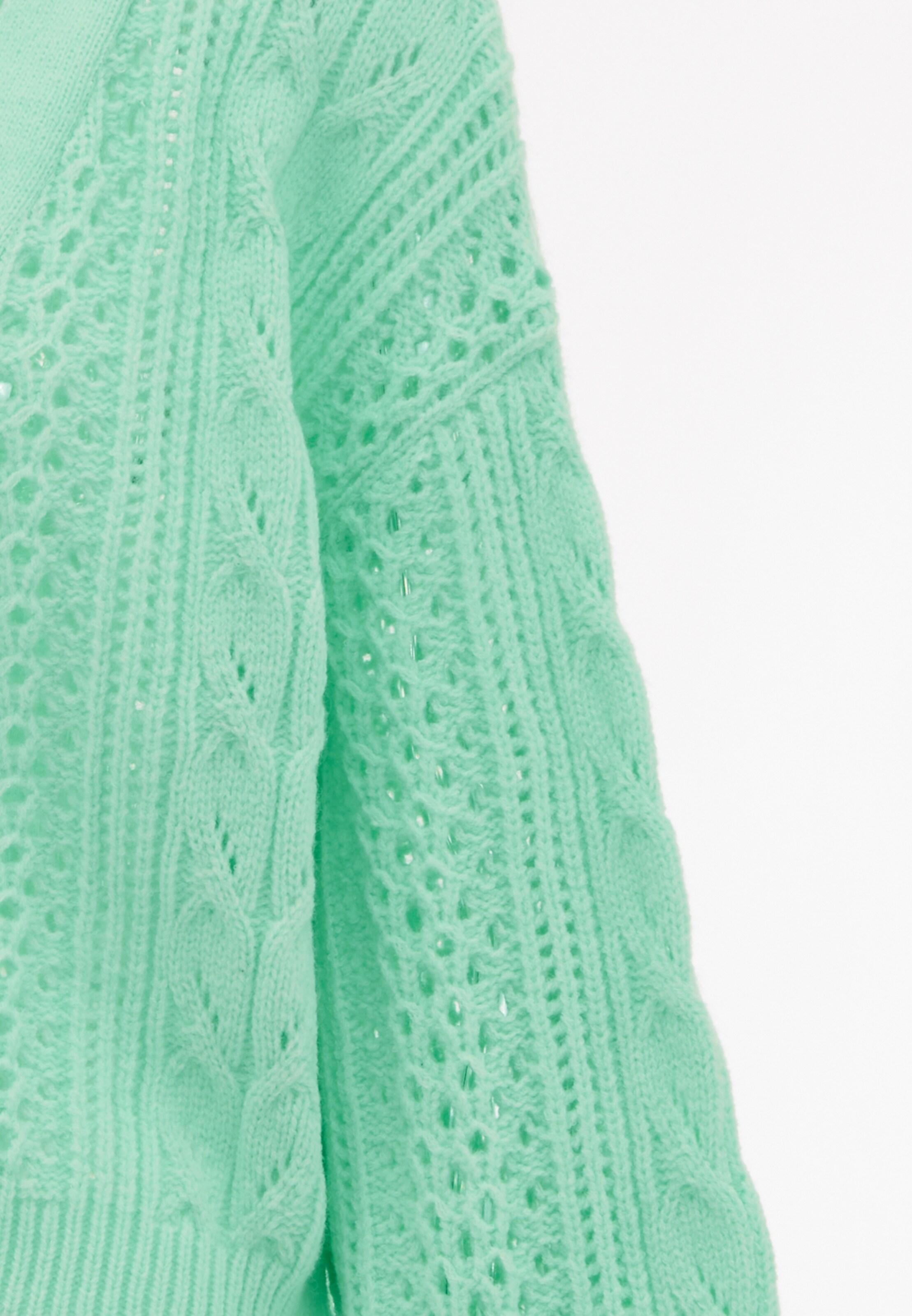 aleva Knit cardigan in Green