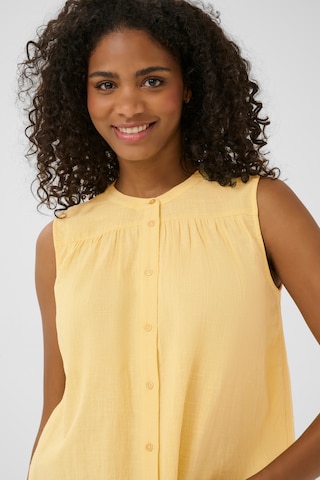 Kaffe Blouse in Geel