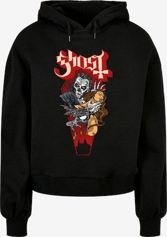 Merchcode Sweatshirt 'Ghost - Dracula' in Zwart: voorkant