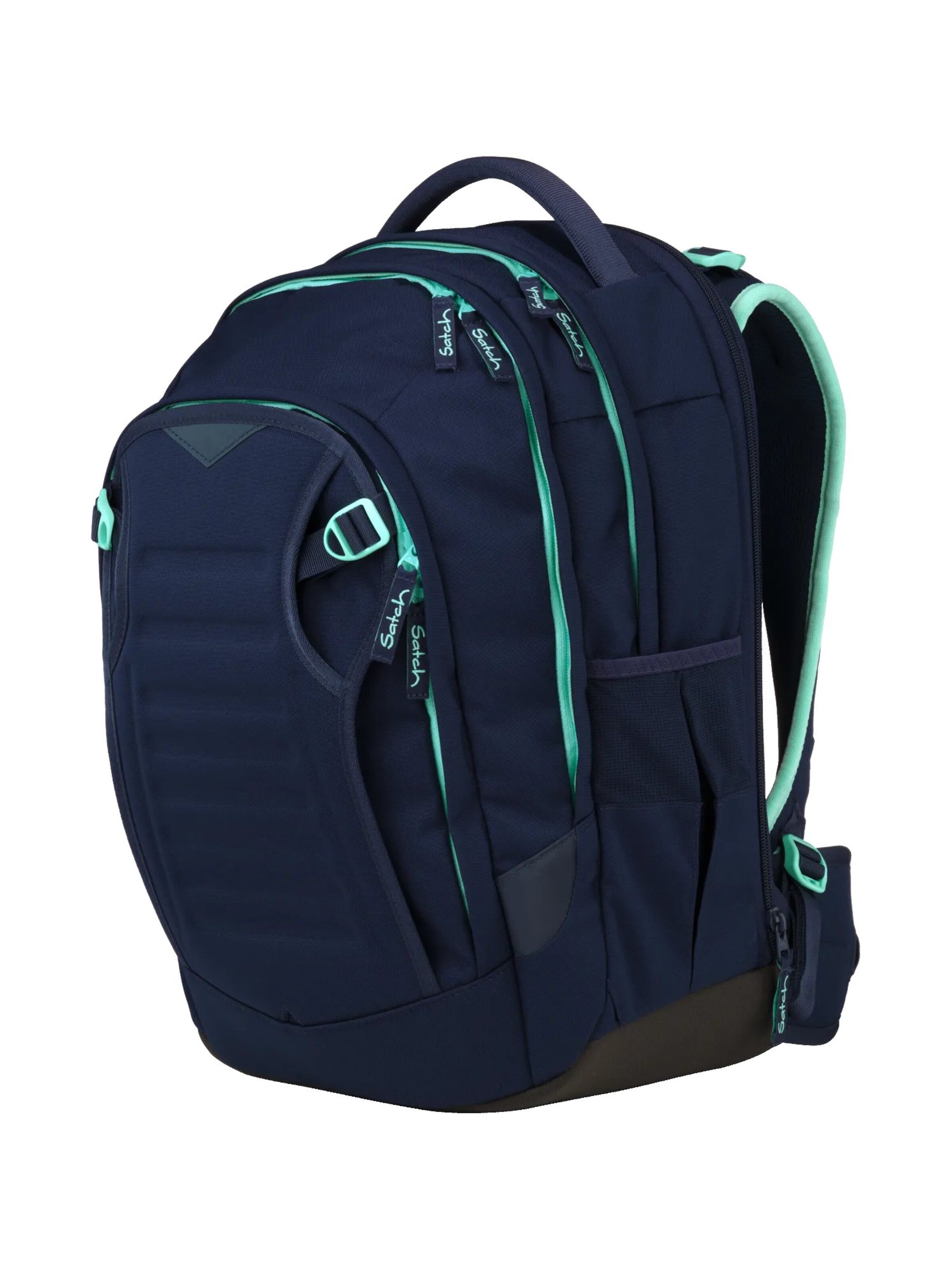 Satch Backpack 'Schulrucksack match plus' in Blue