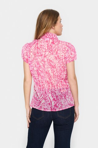 SAINT TROPEZ Blouse 'Lilja' in Roze