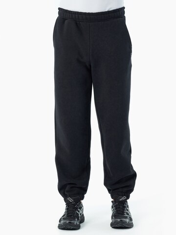 Organication Tapered Pants in Black: front
