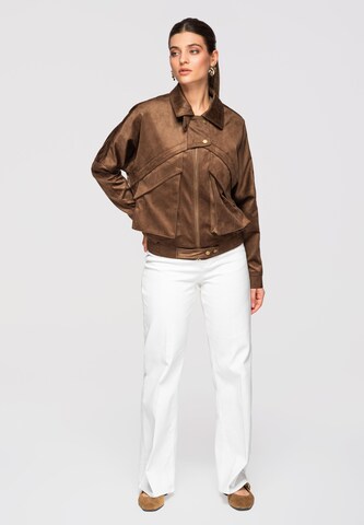 Ombre Tussenjas 'OW-JAFL-0122' in Bruin