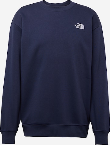 THE NORTH FACE Sweatshirt 'Essential' i blå: framsida