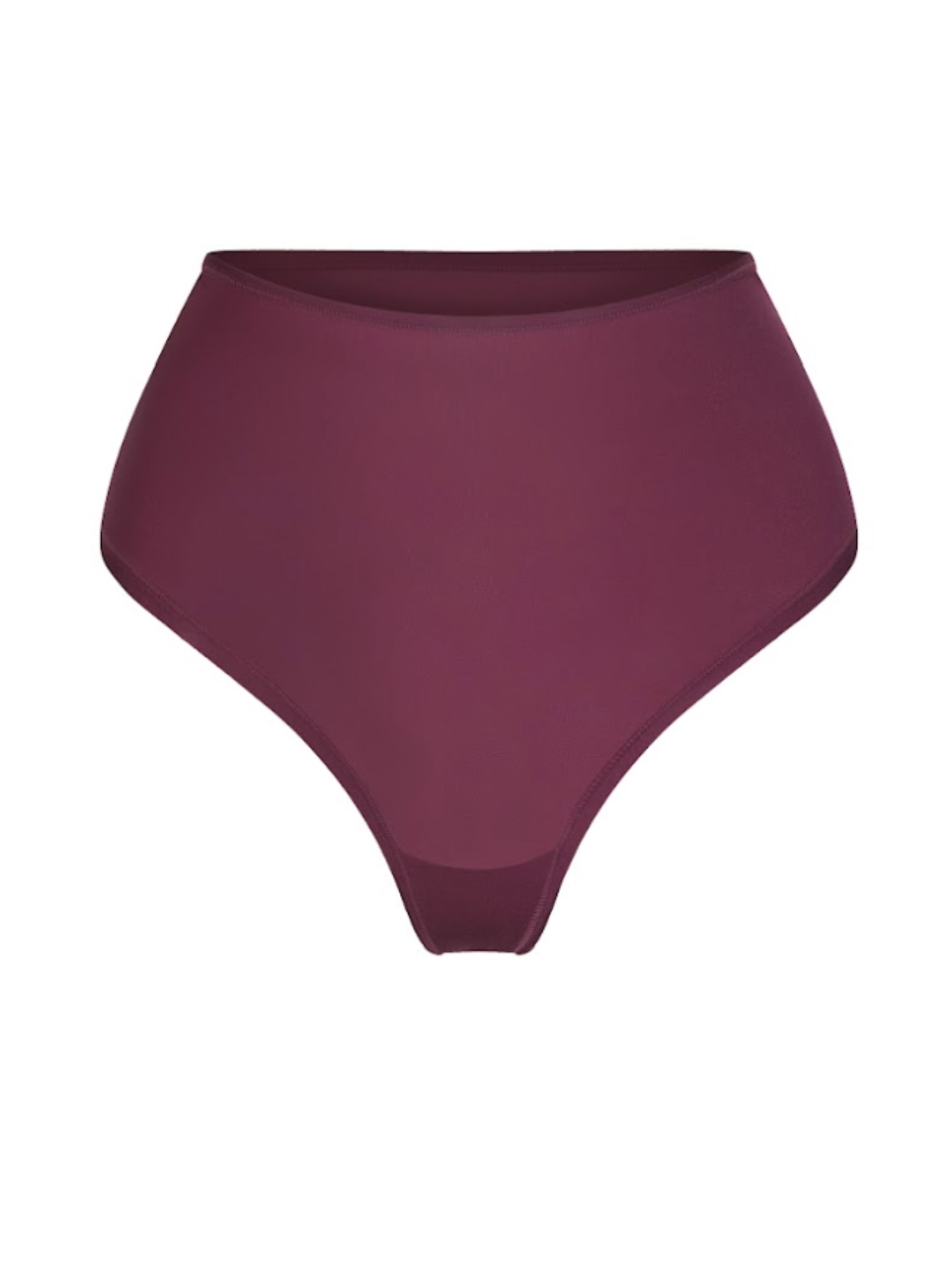 cfab (formerly creamy fabrics) Slip 'Hight-Waist Tanga' in Rood: voorkant
