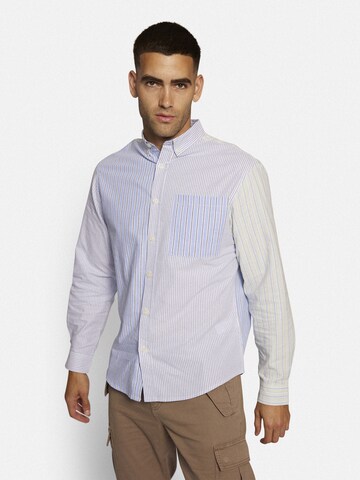 Redefined Rebel Regular fit Button Up Shirt in Mixed colours: front