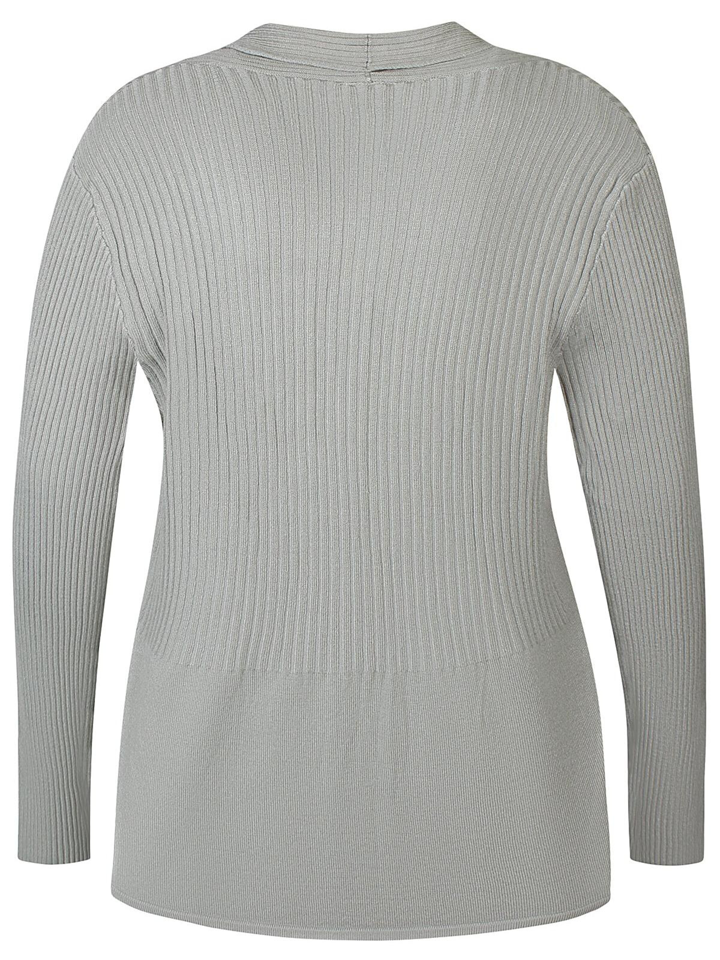 ze-ze Gebreid vest 'Florian 723' in Groen