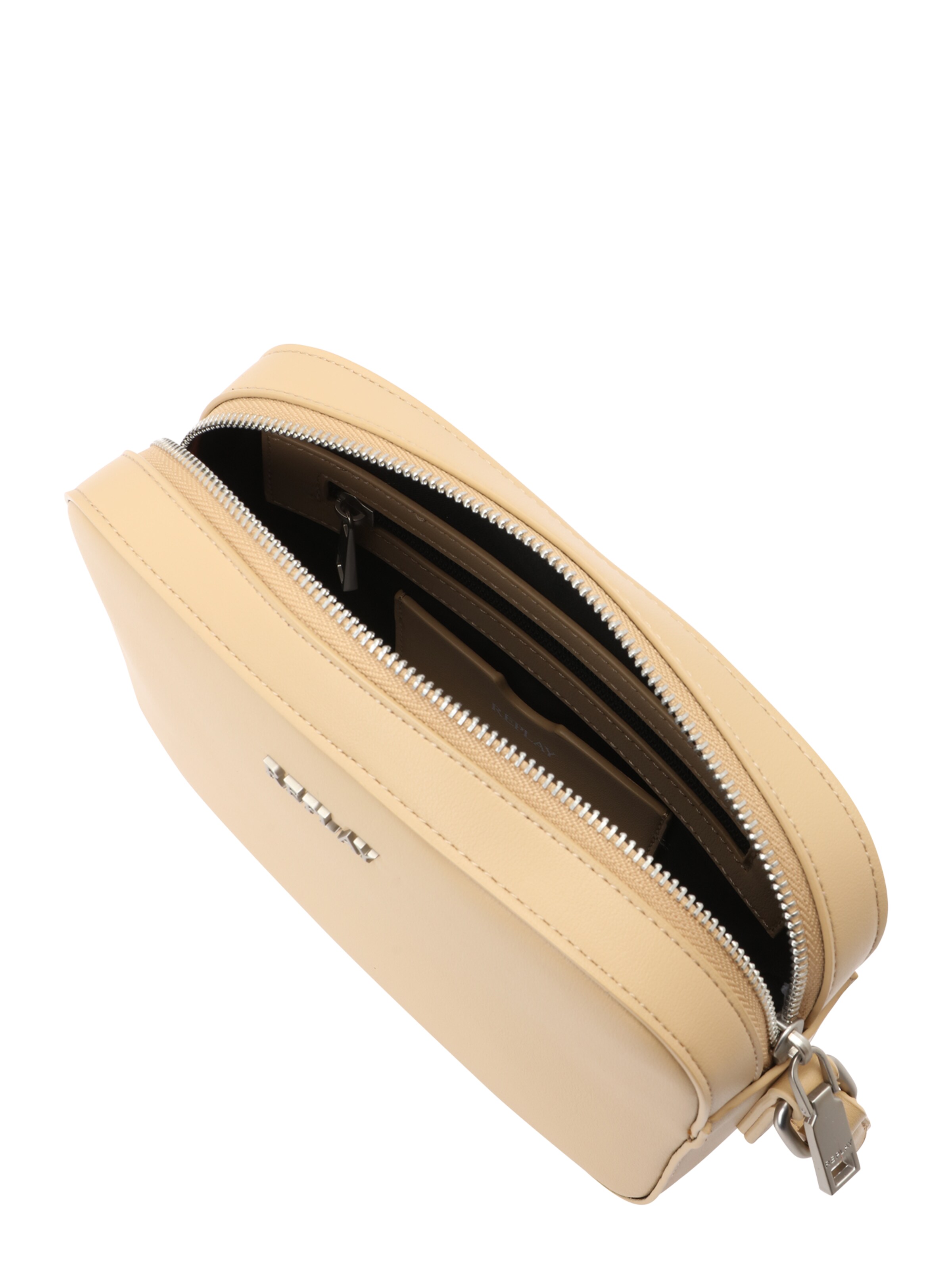 REPLAY Torba na ramię w kolorze beżowy