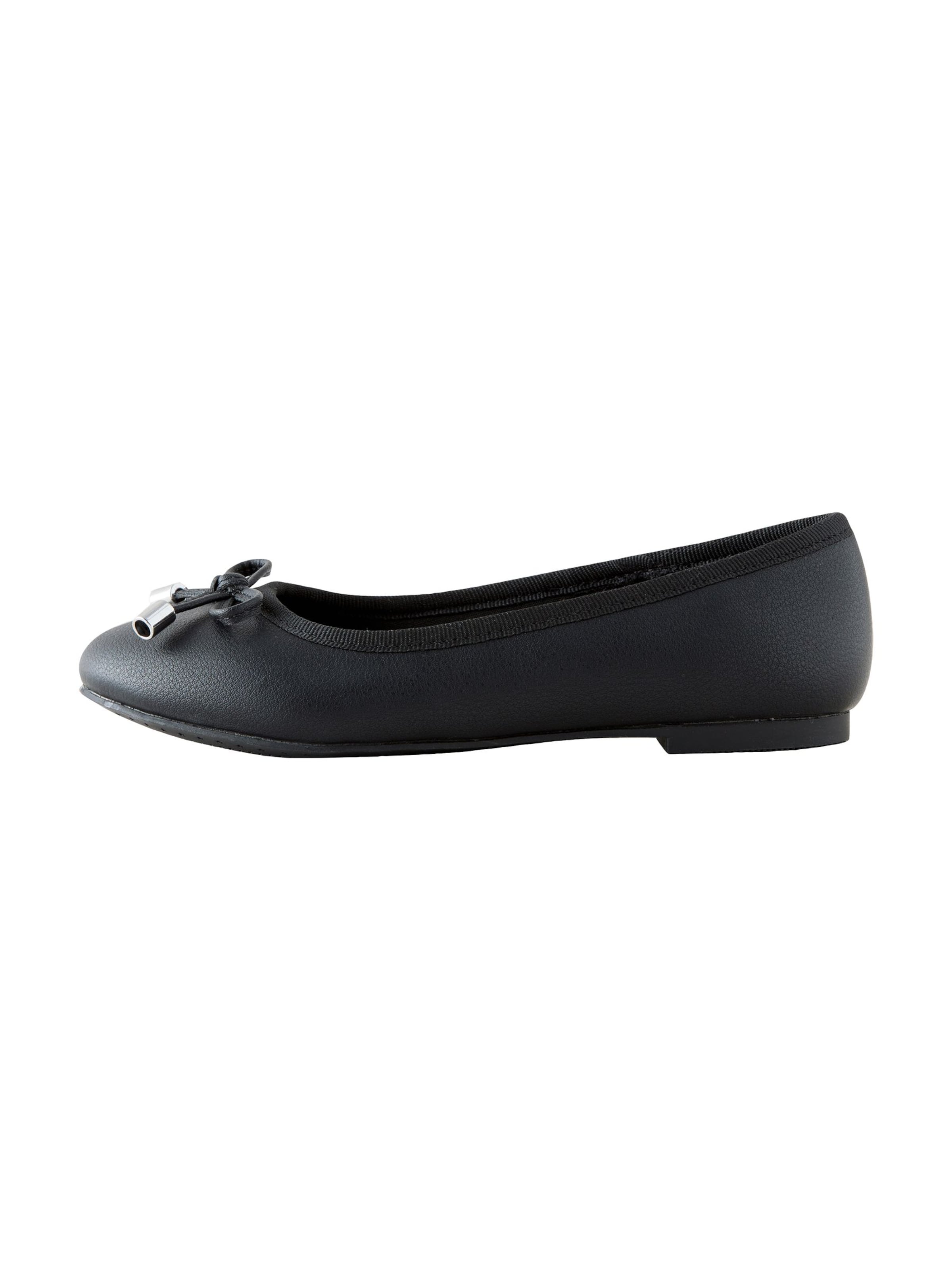 Ballerines Next en noir : devant